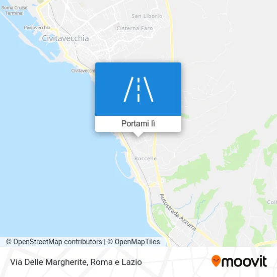 Mappa Via Delle Margherite