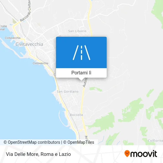 Mappa Via Delle More