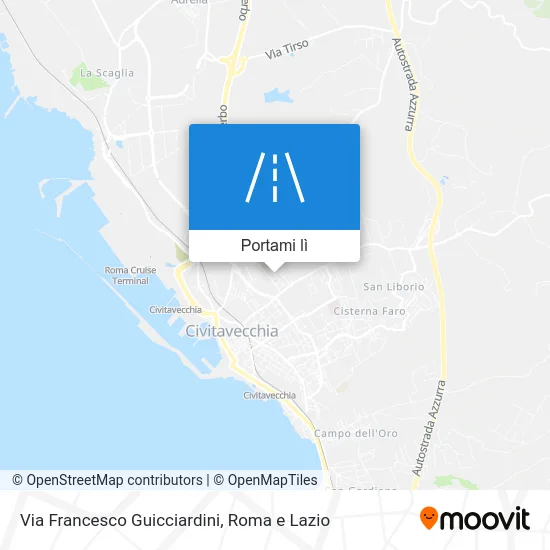 Mappa Via Francesco Guicciardini