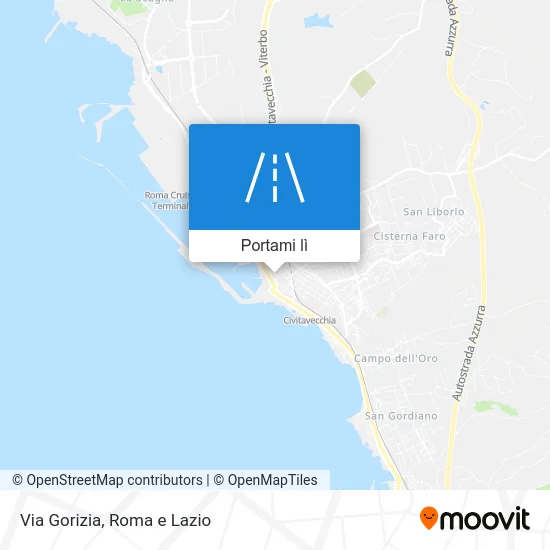 Mappa Via Gorizia