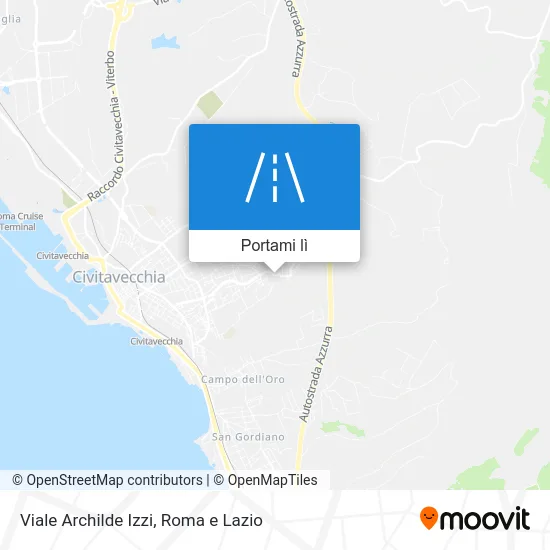 Mappa Viale Archilde Izzi