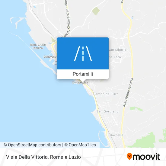 Mappa Viale Della Vittoria