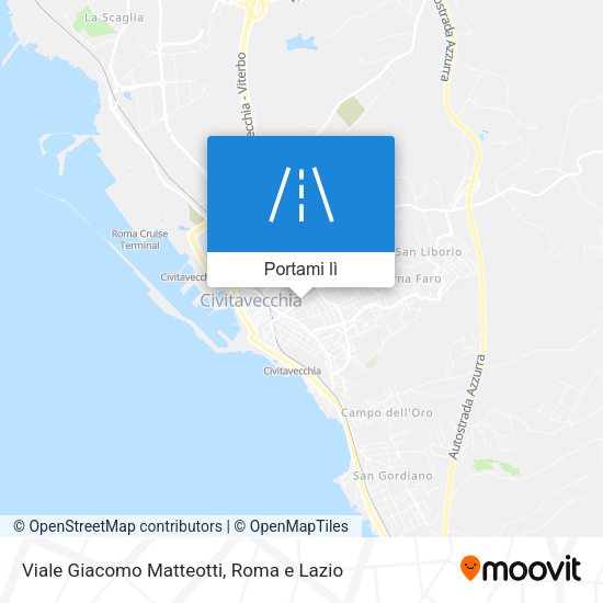 Mappa Viale Giacomo Matteotti