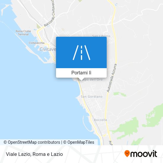 Mappa Viale Lazio