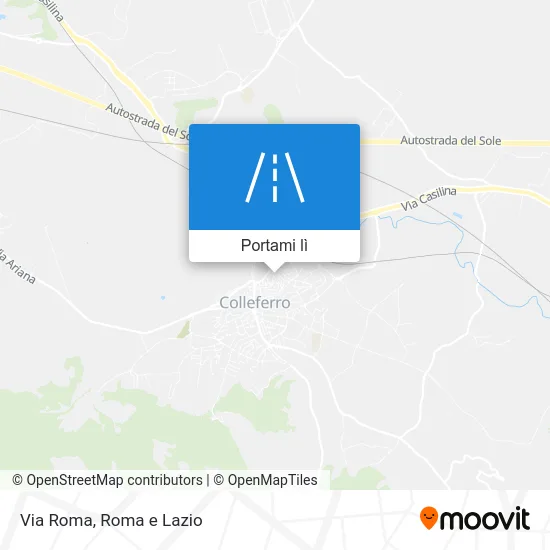 Mappa Via Roma