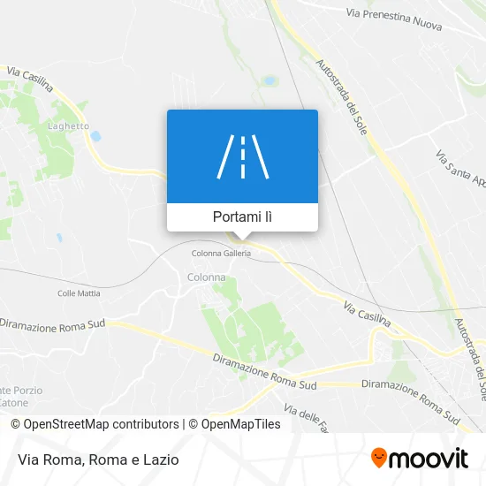 Mappa Via Roma