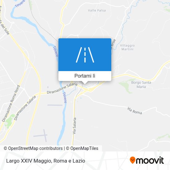 Mappa Largo XXIV Maggio