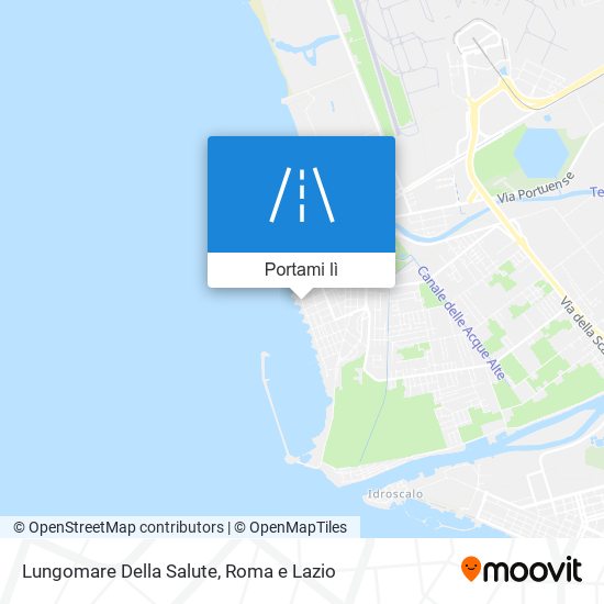 Mappa Lungomare Della Salute