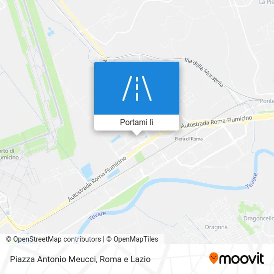 Mappa Piazza Antonio Meucci