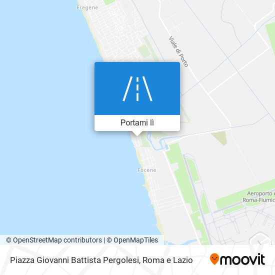 Mappa Piazza Giovanni Battista Pergolesi