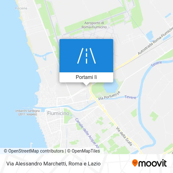 Mappa Via Alessandro Marchetti