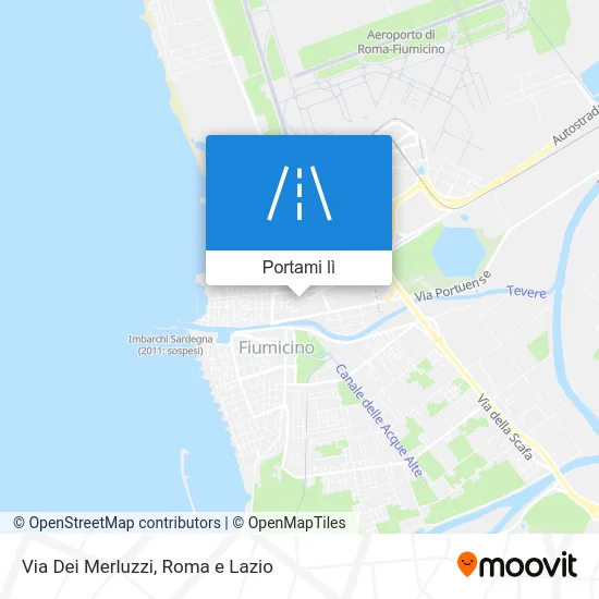 Mappa Via Dei Merluzzi