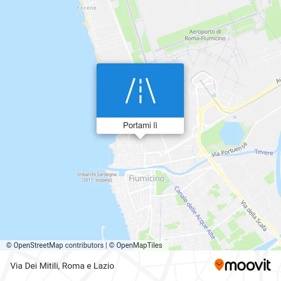 Mappa Via Dei Mitili