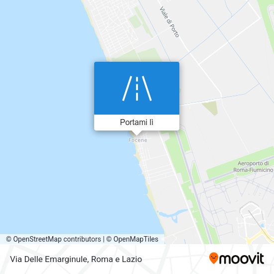 Mappa Via Delle Emarginule