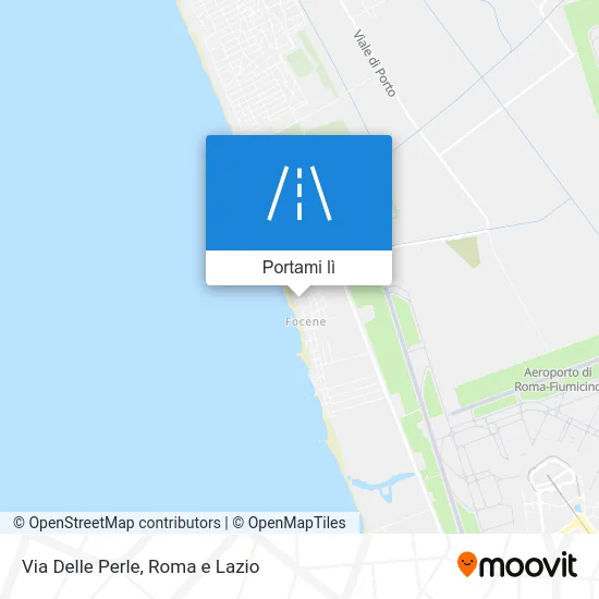 Mappa Via Delle Perle