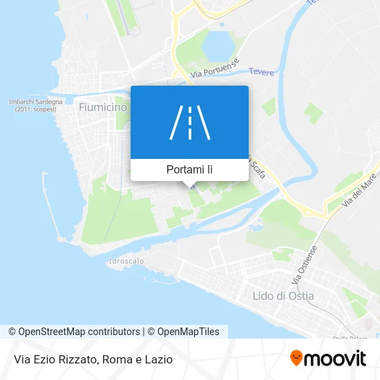 Mappa Via Ezio Rizzato