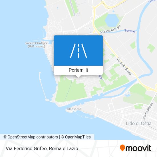 Mappa Via Federico Grifeo