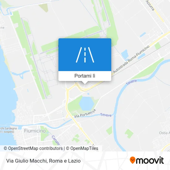 Mappa Via Giulio Macchi