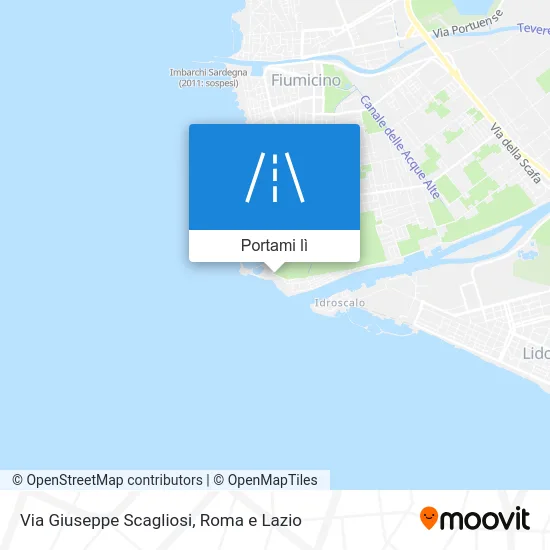 Mappa Via Giuseppe Scagliosi