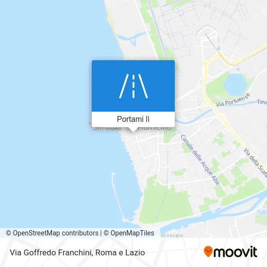 Mappa Via Goffredo Franchini