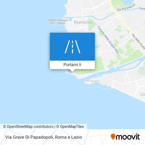 Mappa Via Grave Di Papadopoli