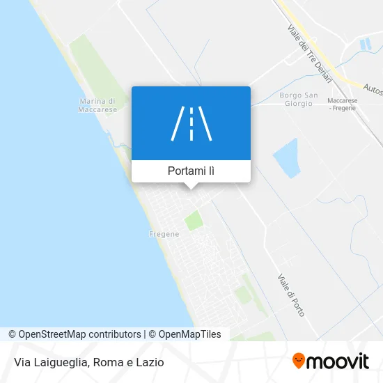 Mappa Via Laigueglia