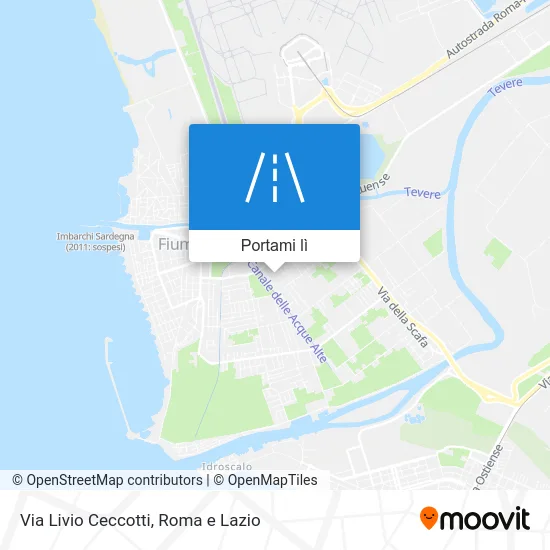 Mappa Via Livio Ceccotti