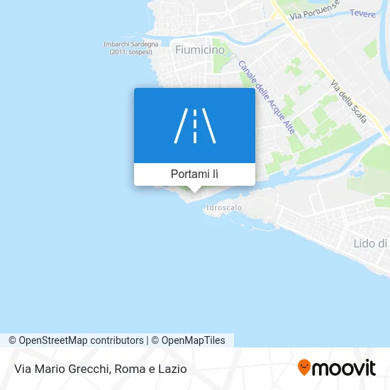 Mappa Via Mario Grecchi