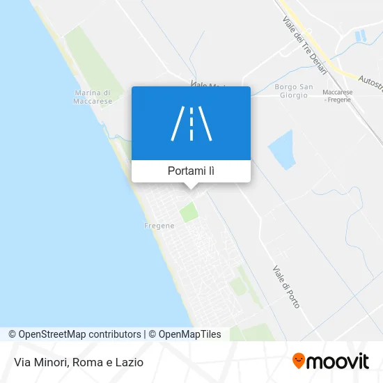 Mappa Via Minori