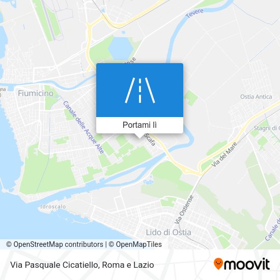 Mappa Via Pasquale Cicatiello