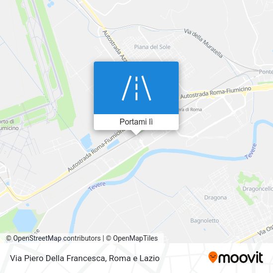 Mappa Via Piero Della Francesca