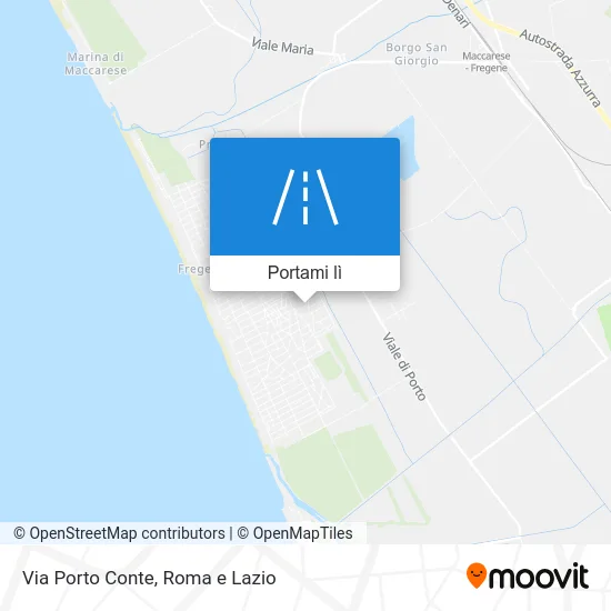 Mappa Via Porto Conte