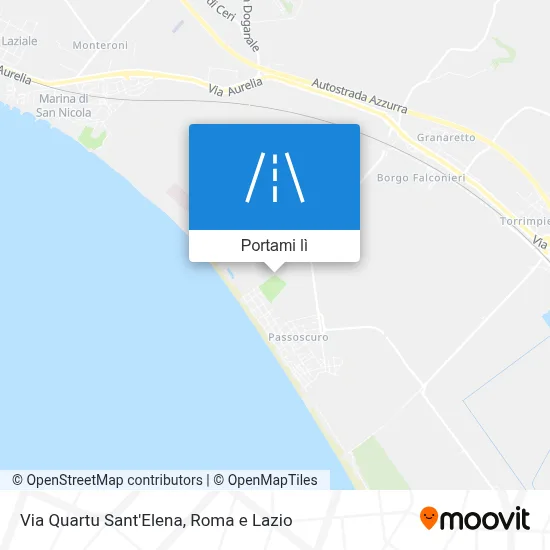 Mappa Via Quartu Sant'Elena