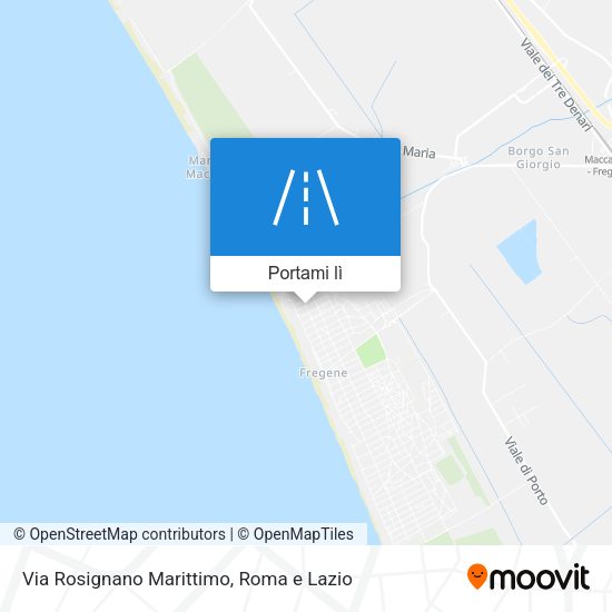 Mappa Via Rosignano Marittimo