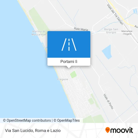 Mappa Via San Lucido