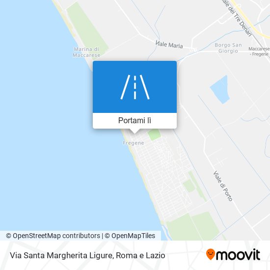 Mappa Via Santa Margherita Ligure