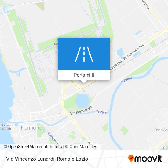 Mappa Via Vincenzo Lunardi