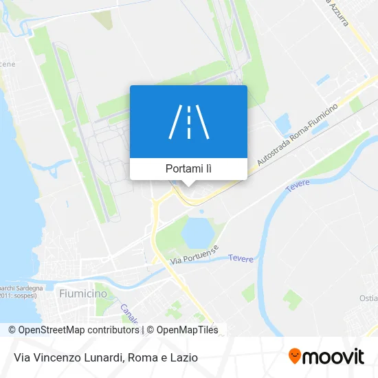 Mappa Via Vincenzo Lunardi