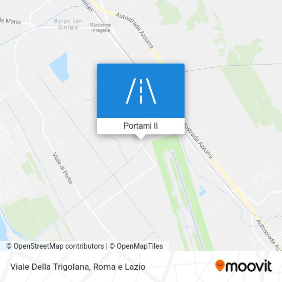 Mappa Viale Della Trigolana