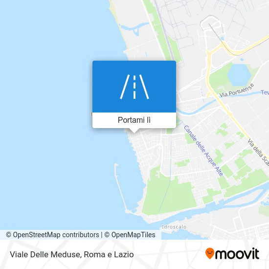 Mappa Viale Delle Meduse