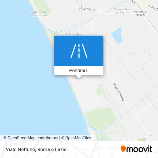 Mappa Viale Nettuno