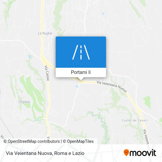 Mappa Via Veientana Nuova