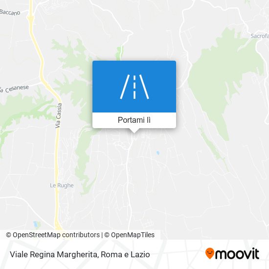 Mappa Viale Regina Margherita