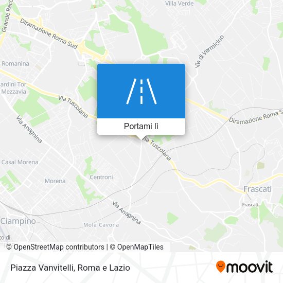 Mappa Piazza Vanvitelli