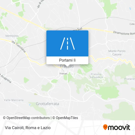 Mappa Via Cairoli