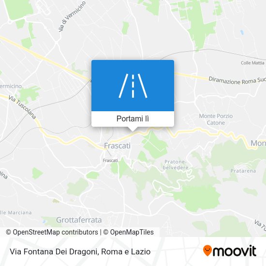 Mappa Via Fontana Dei Dragoni