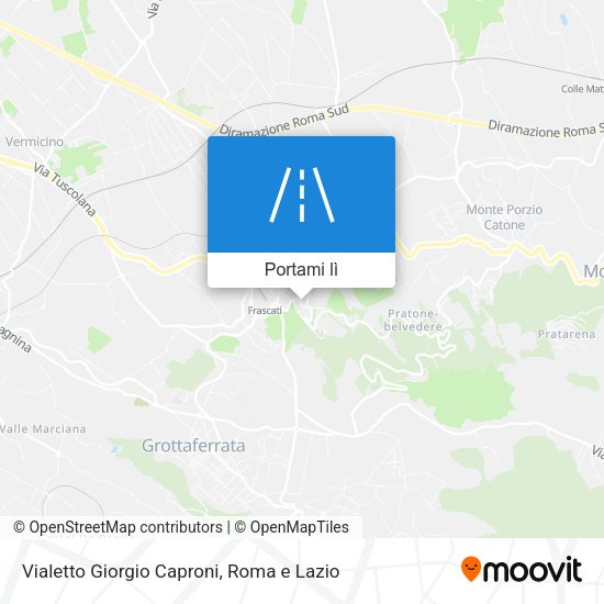 Mappa Vialetto Giorgio Caproni