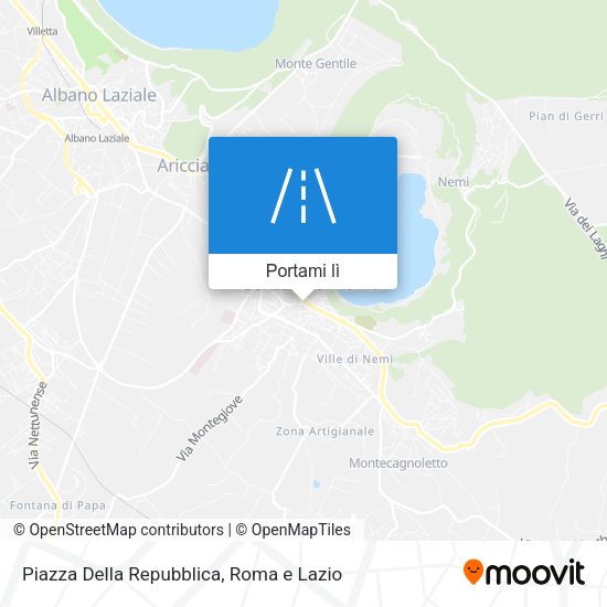 Mappa Piazza Della Repubblica
