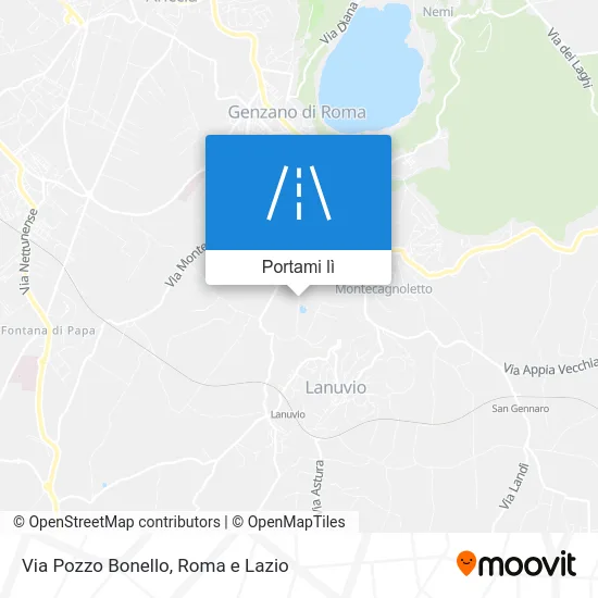 Mappa Via Pozzo Bonello