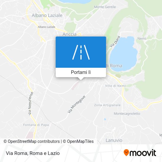 Mappa Via Roma